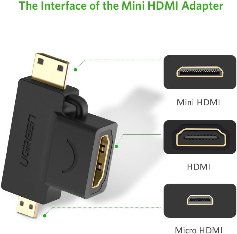 Micro Mini HDMI Dönüştürücü Adaptör