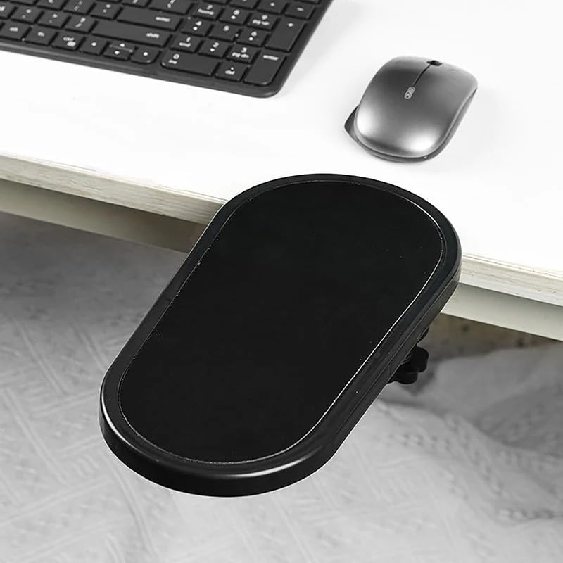Ergonomik Ayarlanabilir Masa Kol Dayanağı ve Döner Mouse Pad Tutucu, Masaya Takılan Bilek ve Ön Kol Destek Aparatı, Ofis ve Ev Kullanımı İçin Rahatlatıcı Tasarım | DY-841
